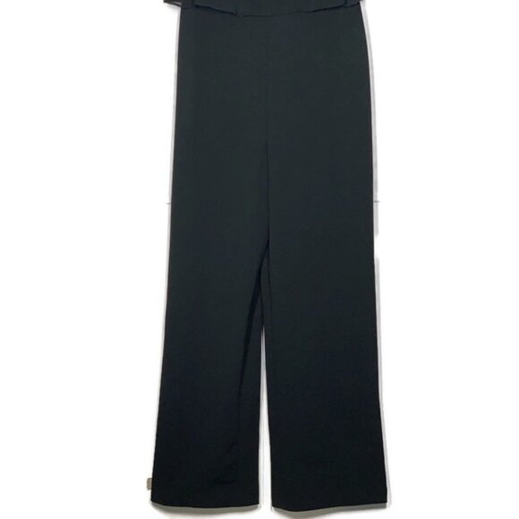 DEPOP CALVIN KLEIN TieNeck Sleeveless Wide Leg Jumpsuit - Picture 8 of 11